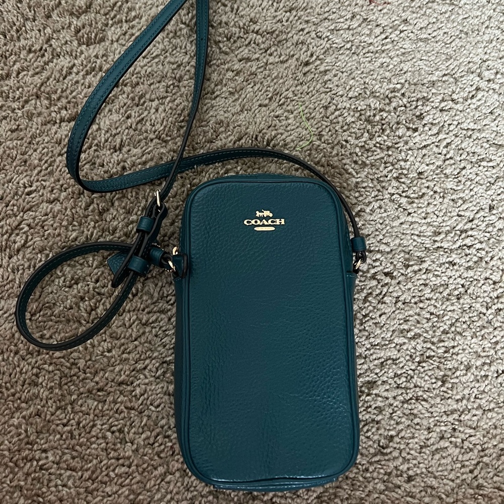 North/South crossbody Turquoise
